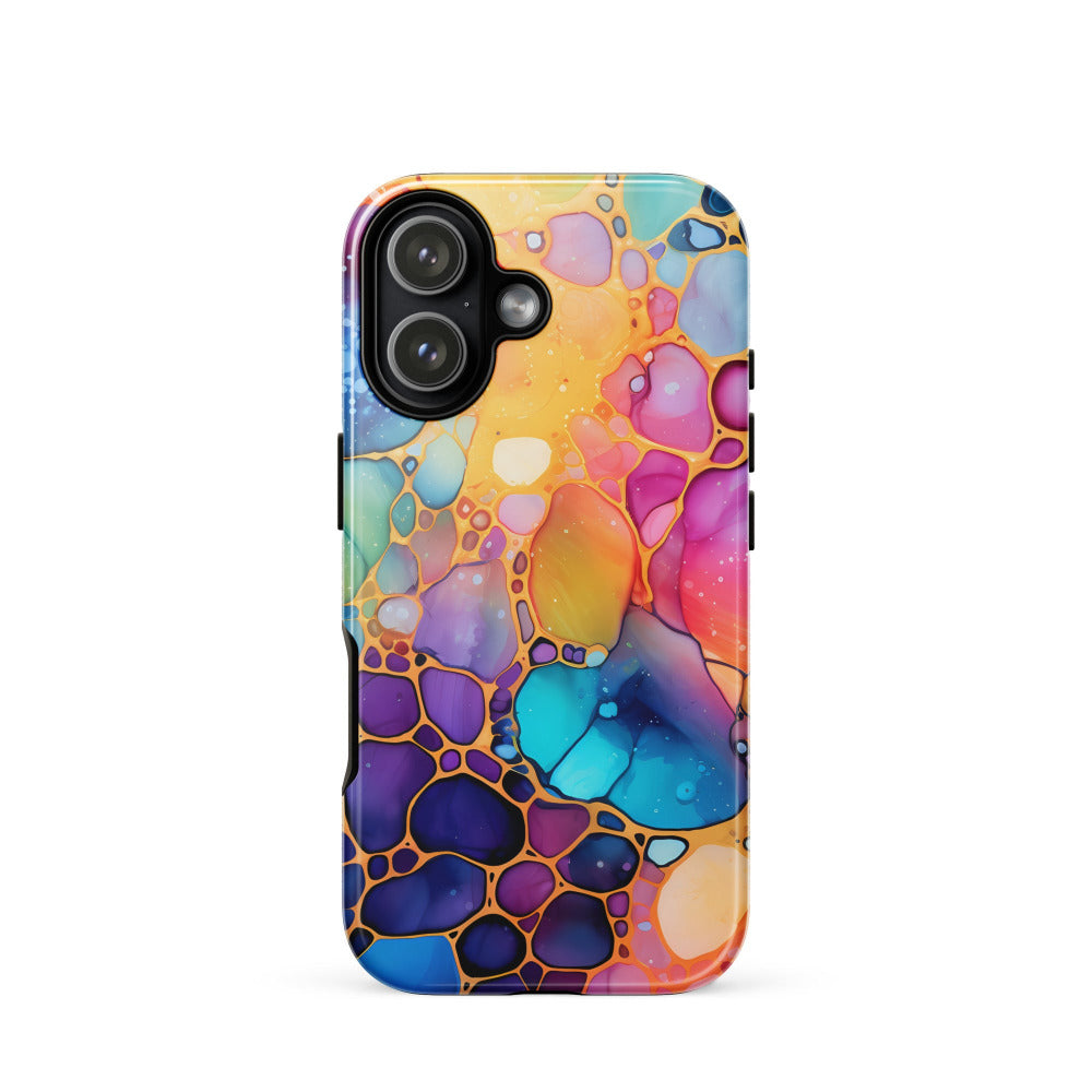 Liquid Crystals iPhone® 17 Tough Case 9 - https://ascensionemporium.net